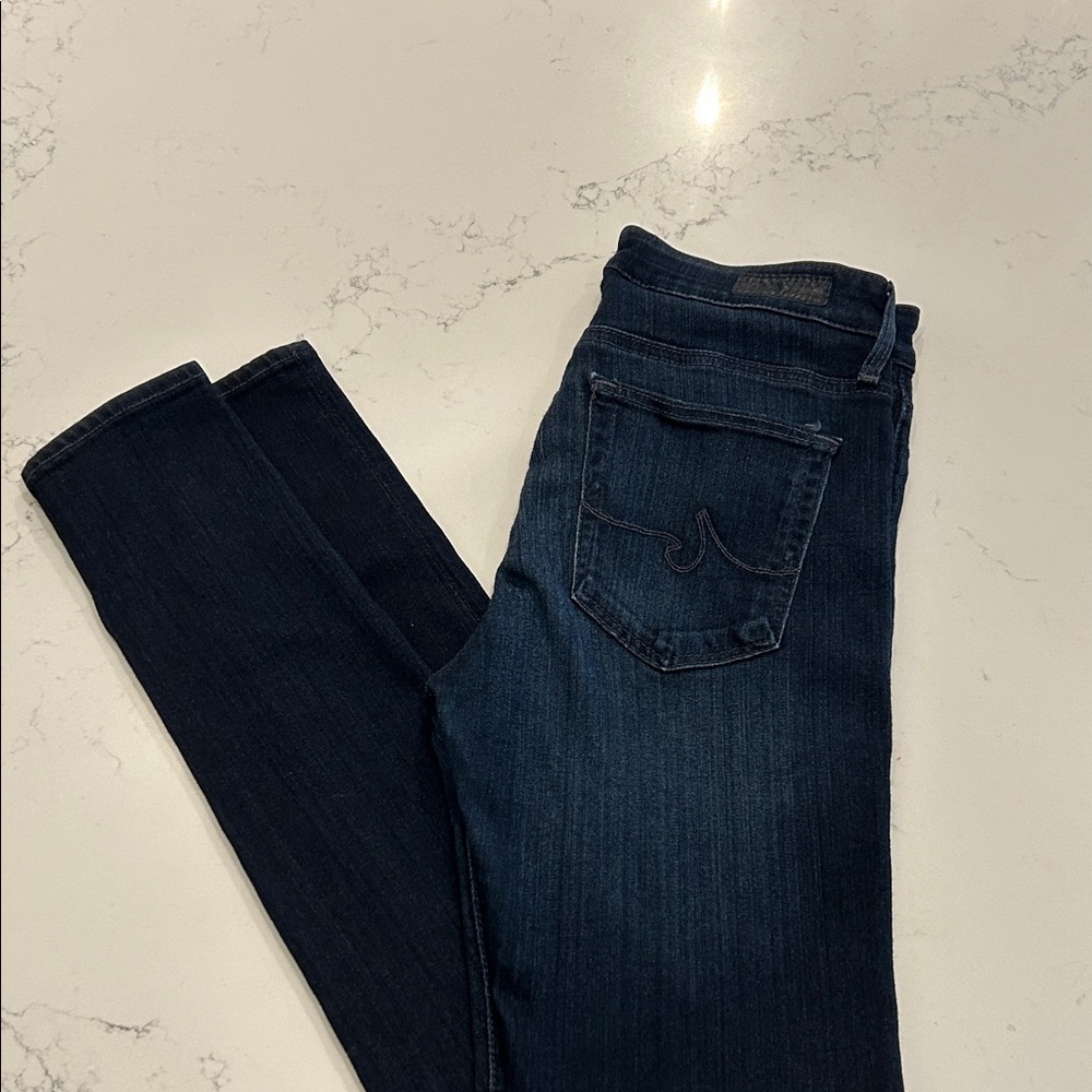 Women’s AG Adriano Goldschmied Farrah Skinny jeans 27R Dark blue jeans